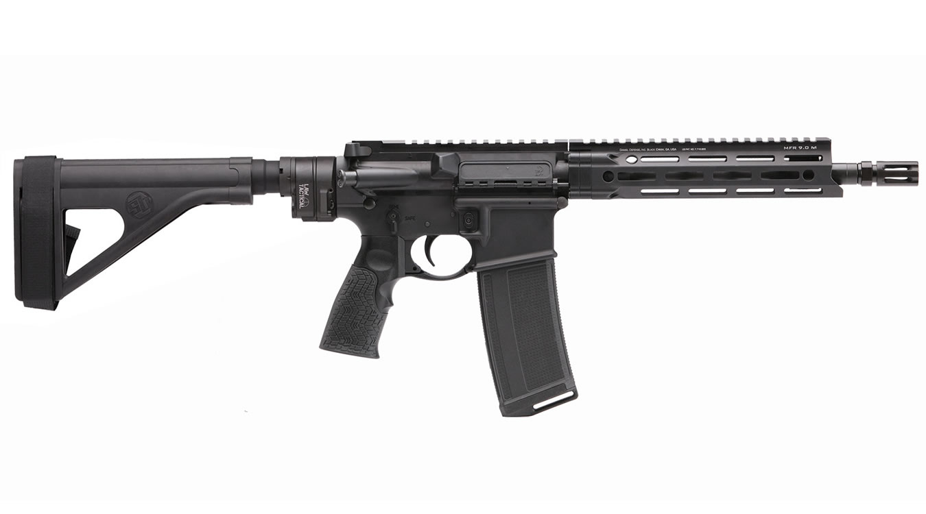 Daniel Defense DDM4 V7P Law Tactical 300 Blackout Pistol with Stabilizing Brace