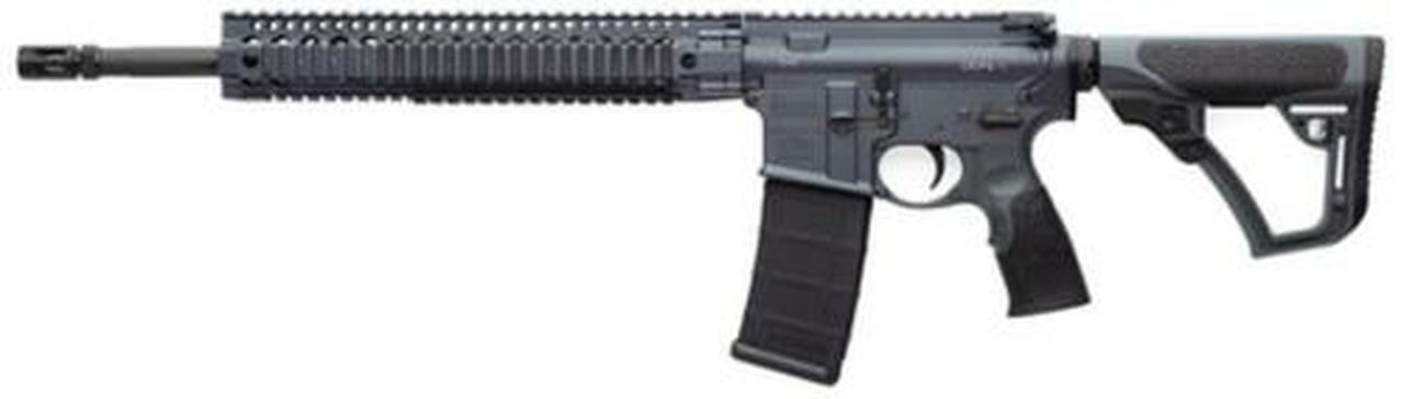 Daniel Defense M4 V5 AR-15 5.56/223 16" Chrome Lined Barrel Mid-Length Gas System 12" DDM4 Rail, Tornado (Gray) Cerkote Finish