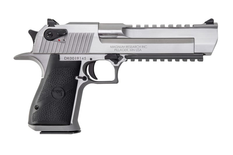 Desert Eagle Mark XIX .50 AE, 6" Barrel, SS, Muzzle Brake, 7rd Mag Magnum Research