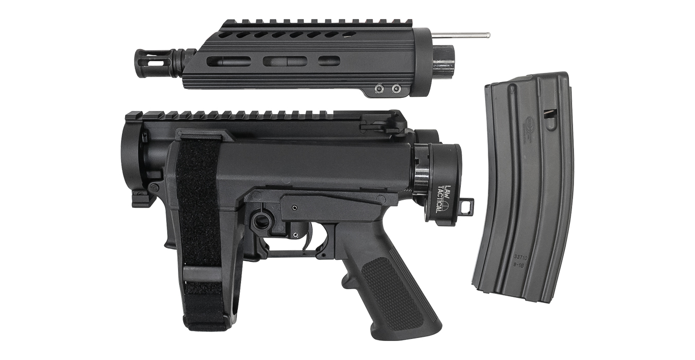 Diamondhead Transporter 5.56mm Side Folding AR Pistol with 7.5 Inch Barrel