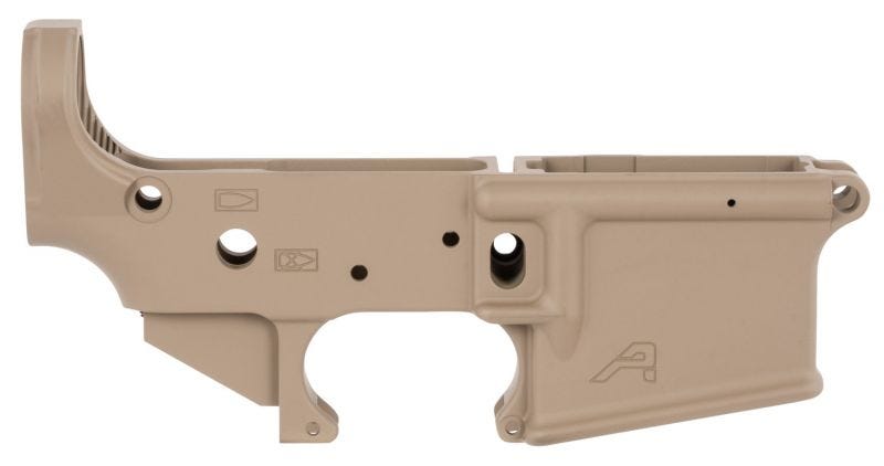 FMK AR-1 Extreme Stripped Lower Receiver, Multi-Caliber, Flat Dark Earth Polymer FMK Firearms
