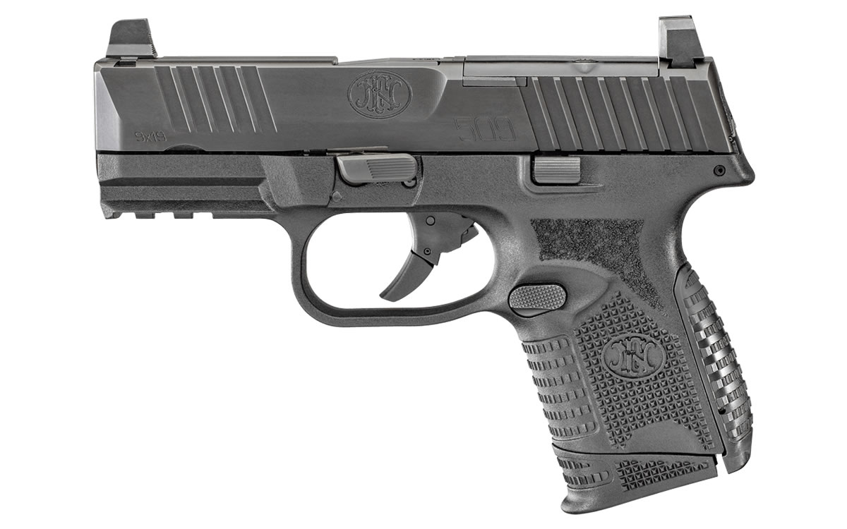 FNH 509 Compact 9mm MRD Black Optics Ready Pistol