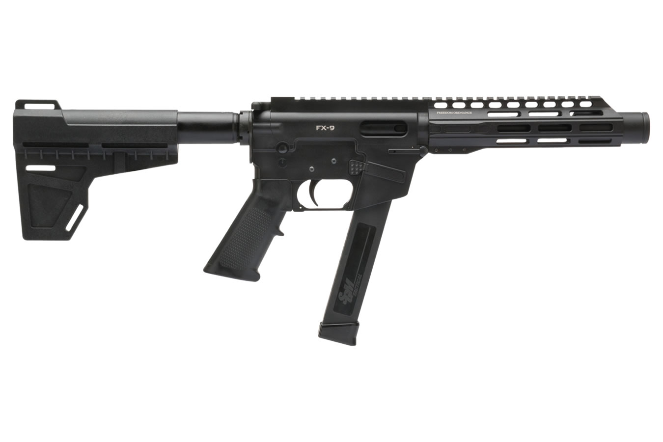 Freedom Ordnance FX-9 9mm AR Pistol with Shockwave Blade Stock and 8.25 Inch Barrel