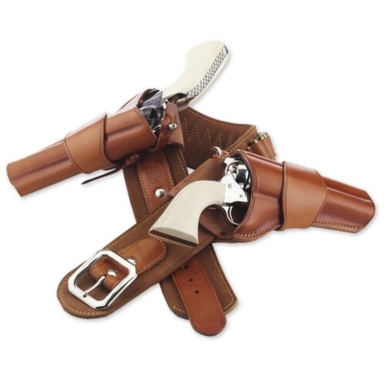 Galco 1880 Cartridge Belt 36" 38/357, Havana (Tan Shown) *D*