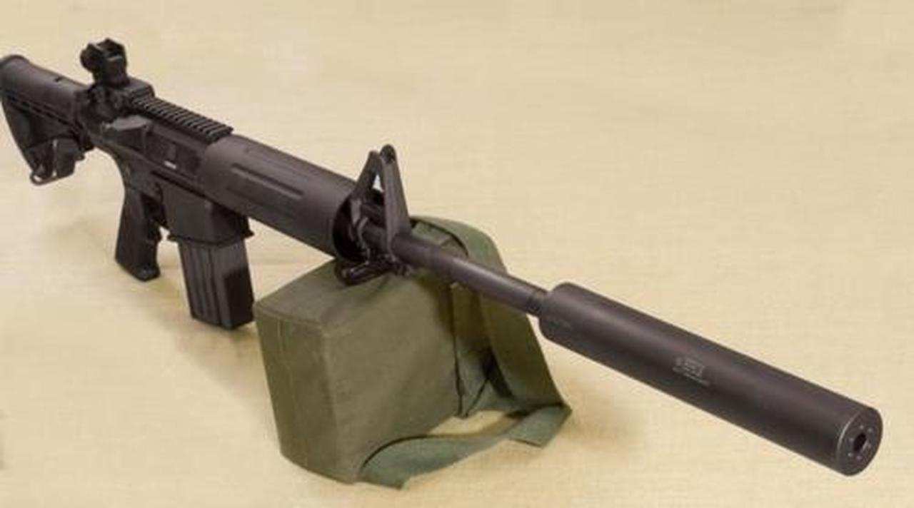 Gemtech HVT .308/7.62mm Suppressor, 7.5", Thread Mount, 5/8-24 TPI
