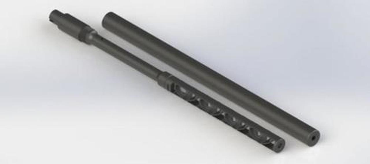 Gemtech MIST-22 10/22 Intregral Suppressed Barrel for Ruger 10/22, Direct Fit