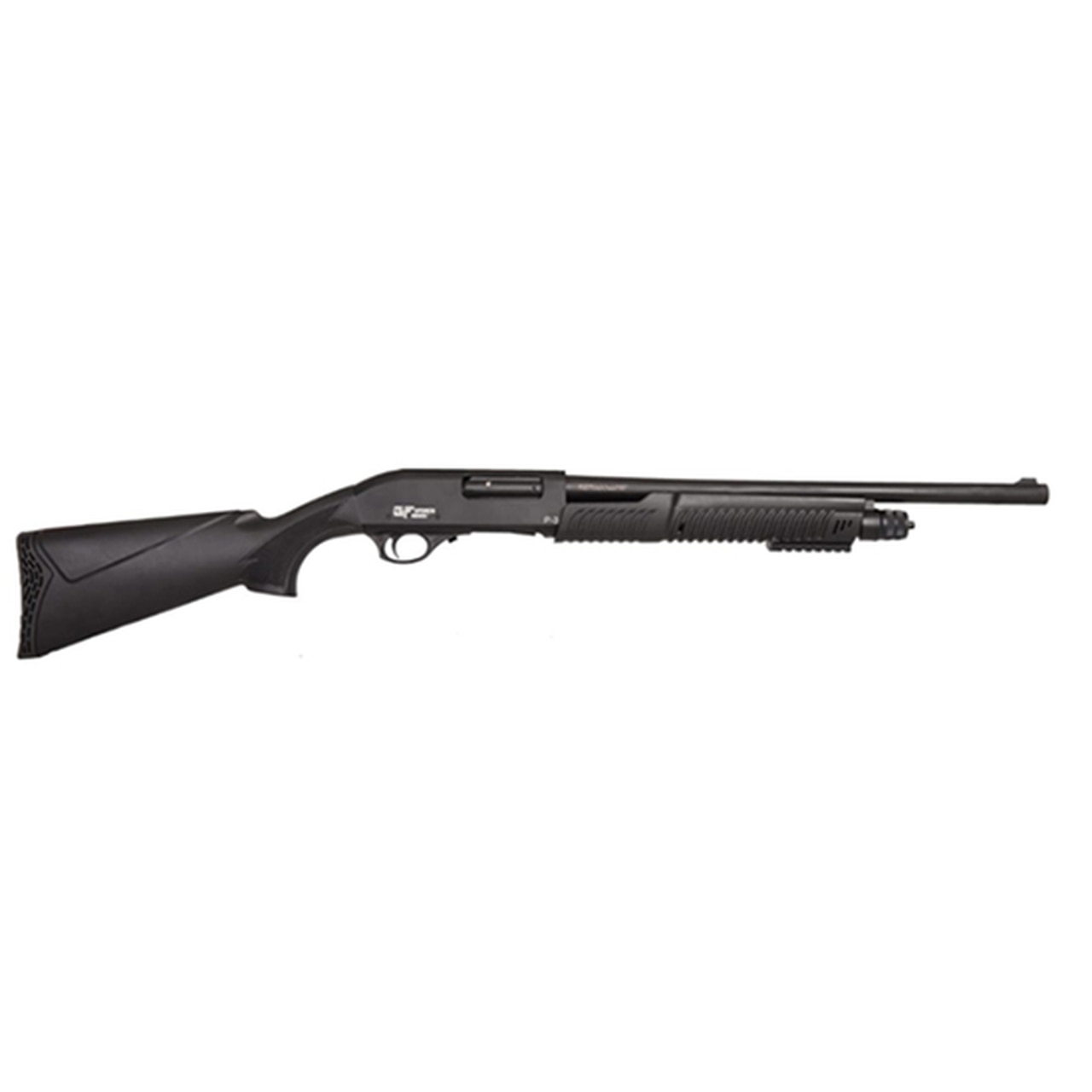 Gforce GF3P Pump-Action 12 Ga, 20" Barrel, 3", Synthetic, Black, 4rd