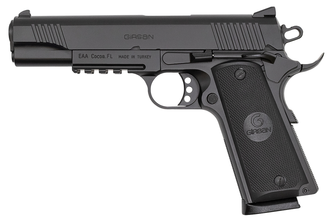 Girsan MC1911S Government 45 ACP Black Pistol