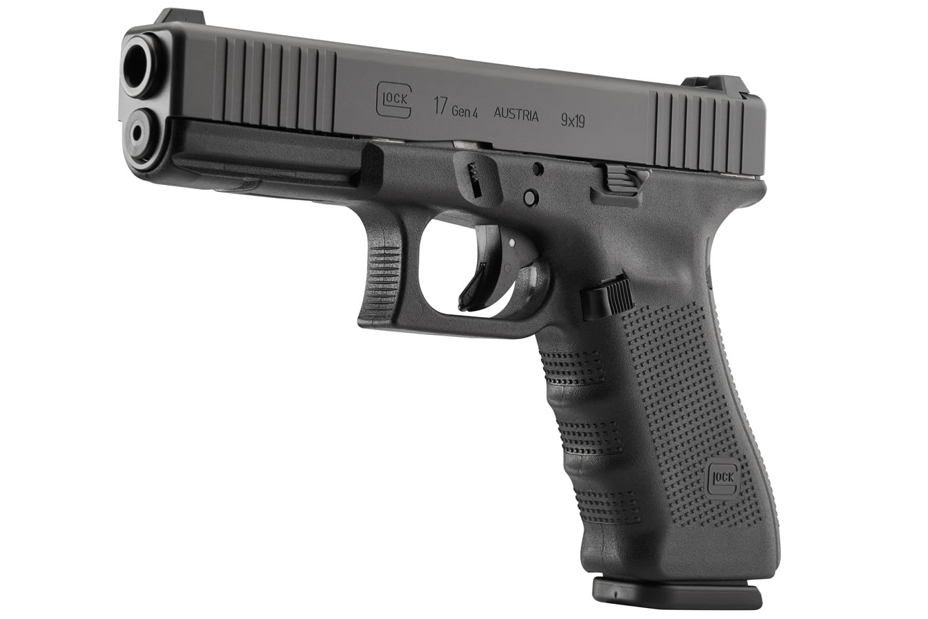 Glock 17 Gen4 9mm 17-Round Pistol with Front Serrations