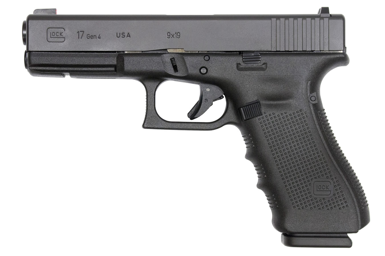 Glock 17 Gen4 ProGlo 9mm 17-Round Pistol with Front Night Sight