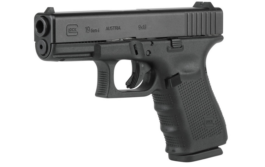 Glock 19 Gen4 9mm 15-Round Pistol with Night Sights (LE)