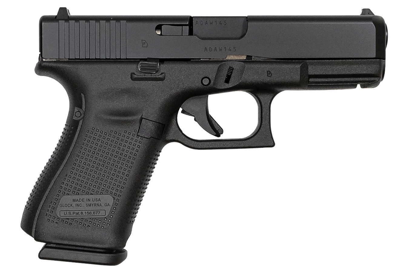 Glock 19 Gen5 9mm 15-Round Pistol (Made in the USA)