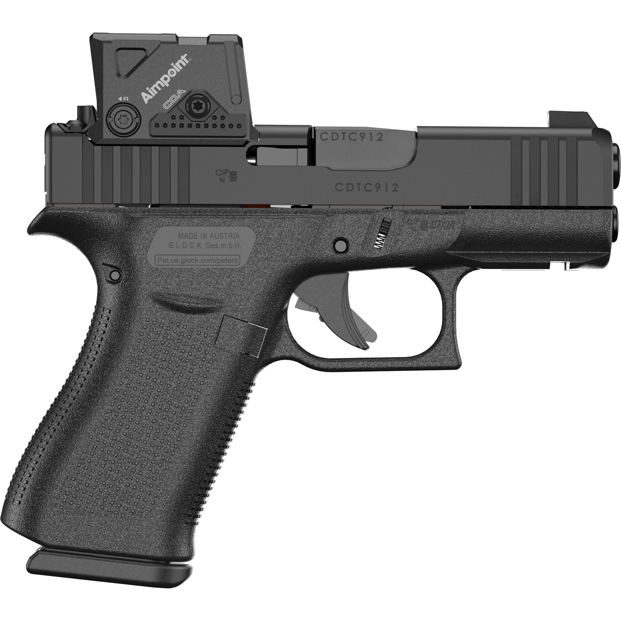 GLOCK 19X 9MM LUGER (9x19 PARA)  SEMI AUTO HANDGUNS