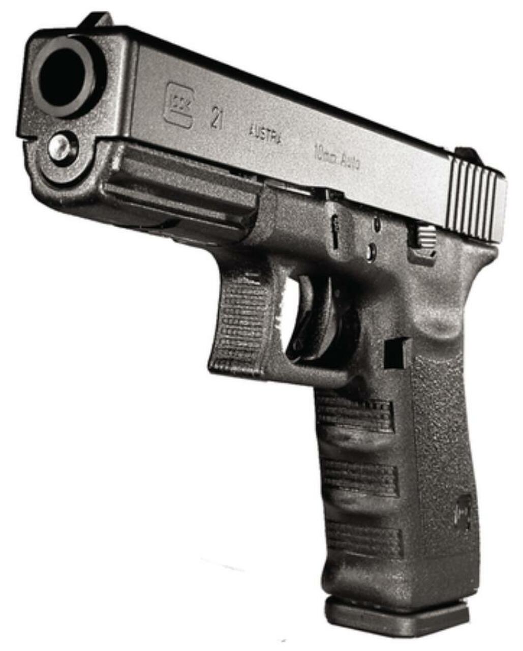 Glock 20 G3 10mm, Fixed Sights, 15rd Mags