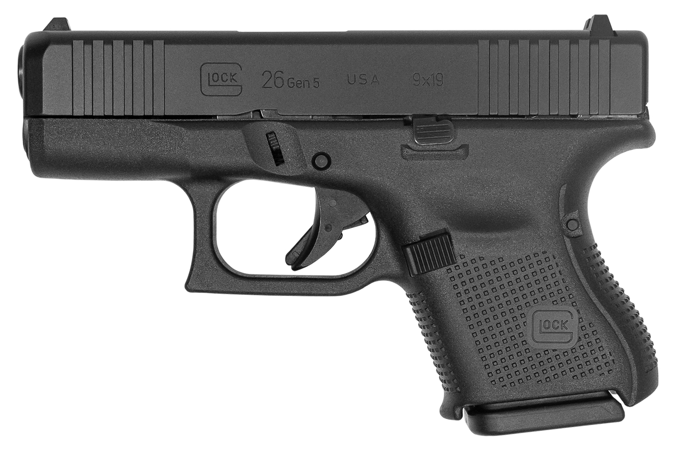 Glock 26 Gen5 9mm Carry Conceal Pistol with Front Serrations (Made in USA)