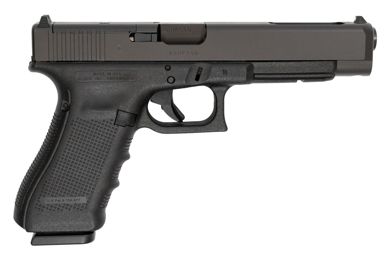 Glock 34 MOS Gen4 9mm 17-Round Pistol (Made in USA)