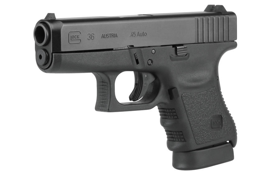 Glock 36 Gen3 45 Auto 6-Round Pistol