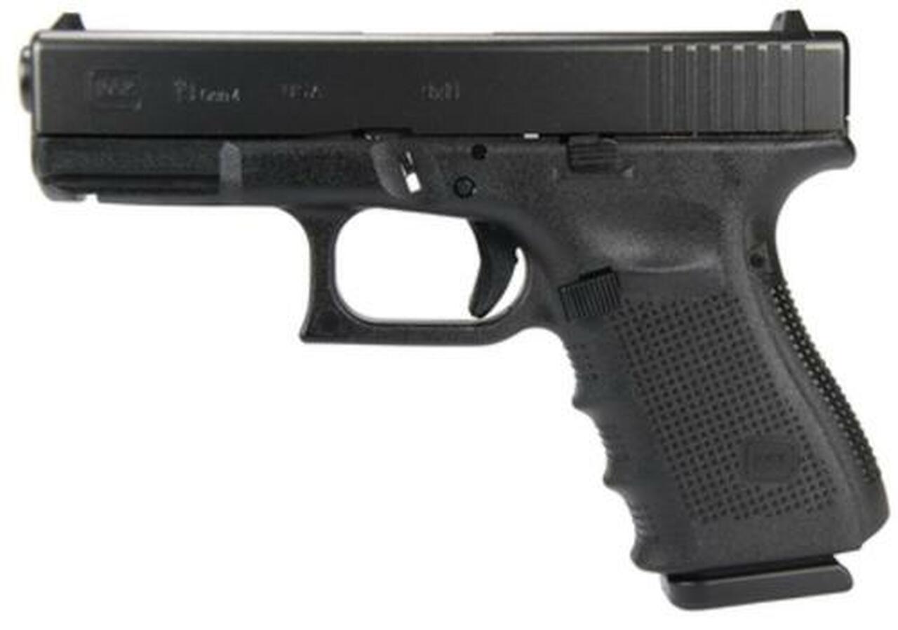 Glock G19 Gen4 9mm 4" Barrel Fixed Sights 15 Rd Mag USA Made