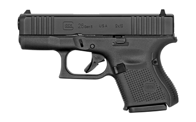 Glock G26 Gen4 9mm 3.5" Barrel Standard Fixed Sights, 3 10 Round Mags Glock