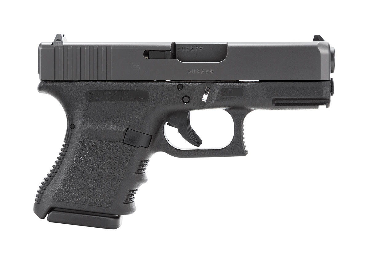Glock G33 Standard 357 Sig 3.46" Barrel, Fixed Sights Poly Grip/Frame Black, 9rd Glock
