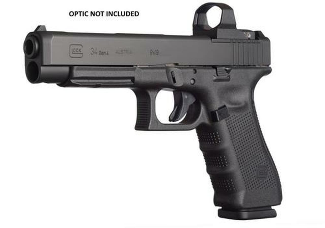 Glock G34 Gen4 Competition Double 9mm 5.31" Barrel, Black Inte, 17rd
