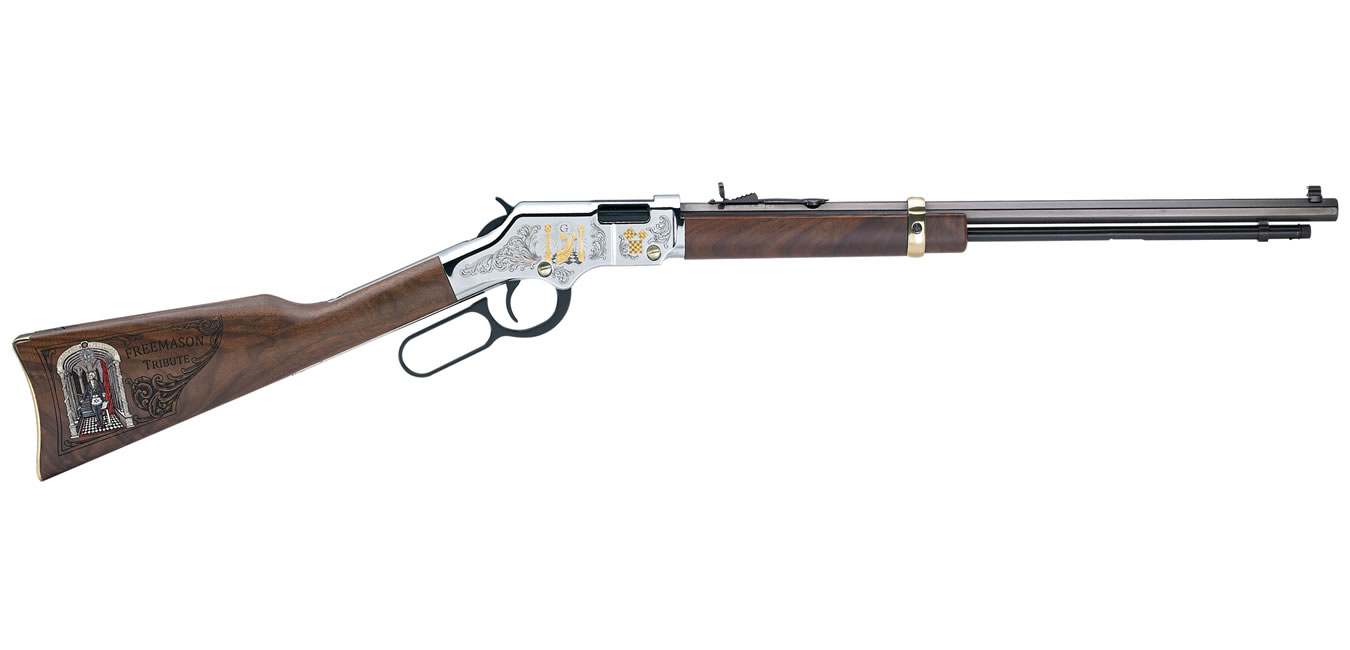 Henry Repeating Arms Golden Boy 22LR Freemasons Tribute Edition Heirloom Rifle