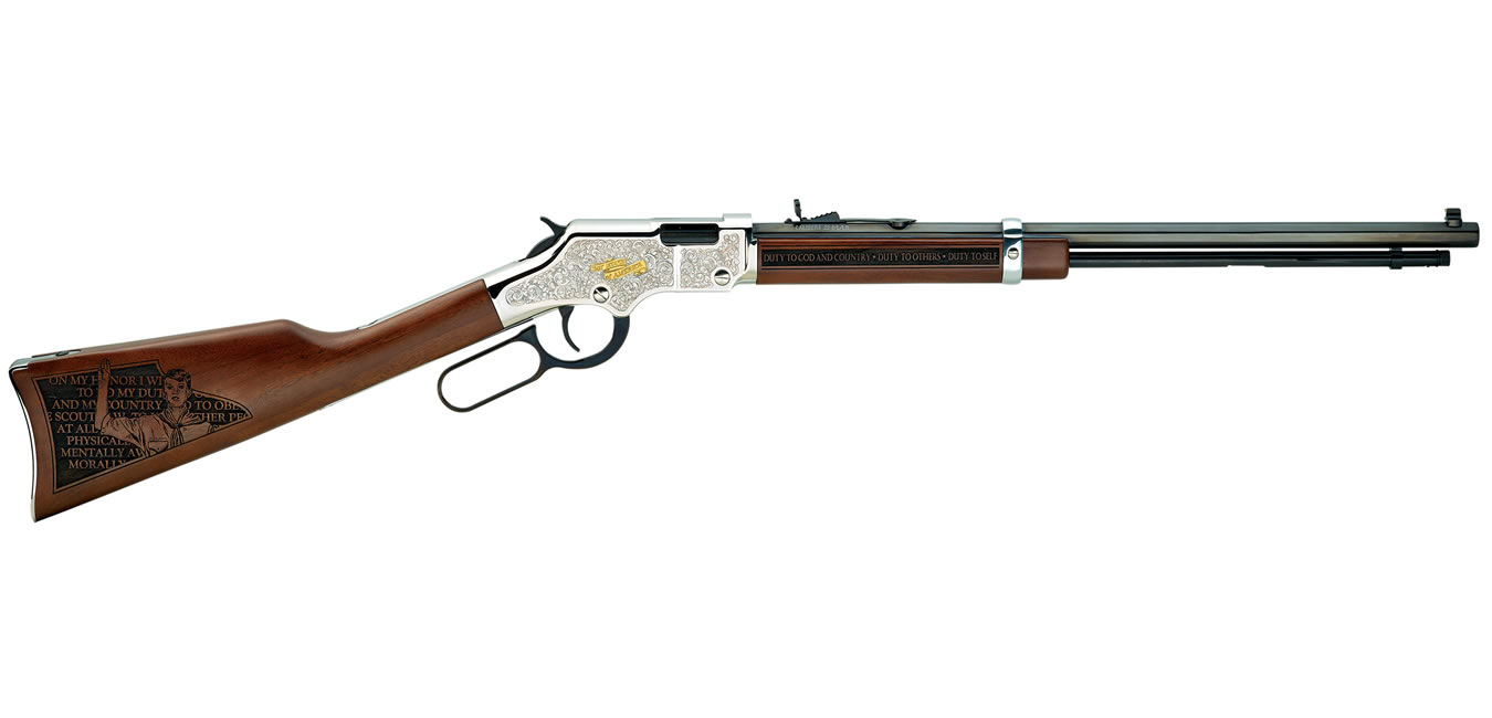 Henry Repeating Arms Golden Boy 22LR Salute to Scouting Tribute Edition Heirloom Rifle