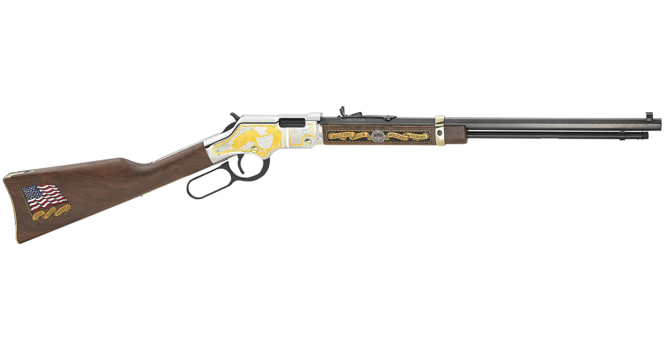 Henry Repeating Arms Military Service Tribute 2nd Edition 22LR Heirloom RIfle