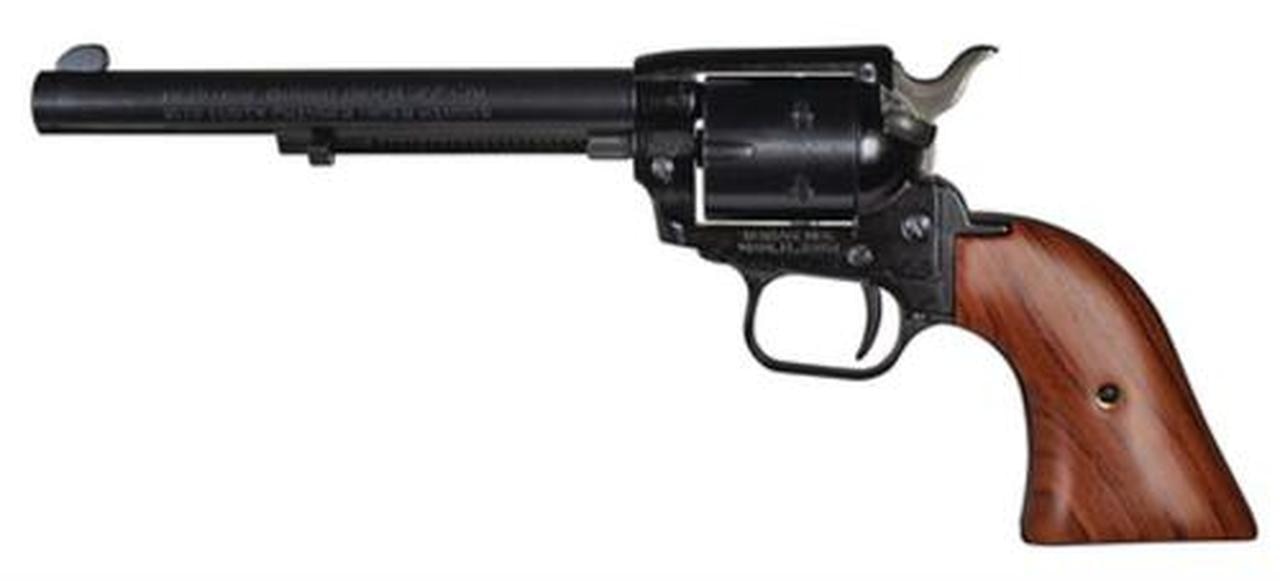 Heritage Rough Rider 22LR, 6.5" Barrel, Cocobolo Wood Grip, Blued Finish, 6rd Heritage Mfg