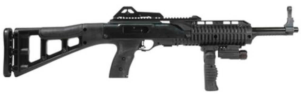 Hi-Point Carbine .40 SW 17" Barrel Skeletonized Stock Forward Folding Grip & Light 10 Rd Mag