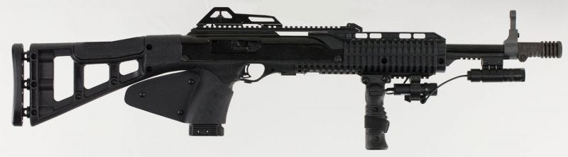 Hi-Point Carbine TS .45 ACP, 17.5" Barrel, Vertical Grip, GSR, Black, 9rd Hi Point