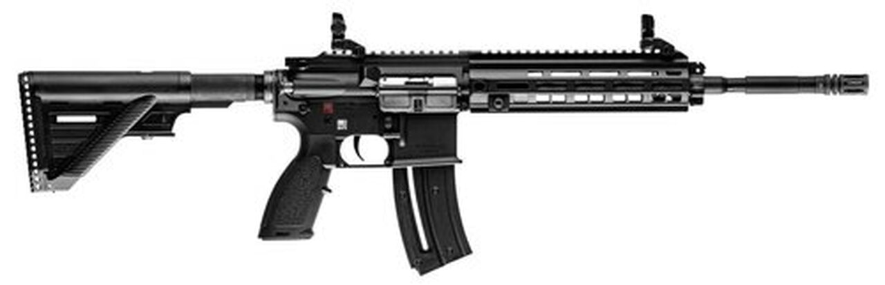 HK 416 Rimfire, .22 LR, 16.1" Barrel, 10rd, Black