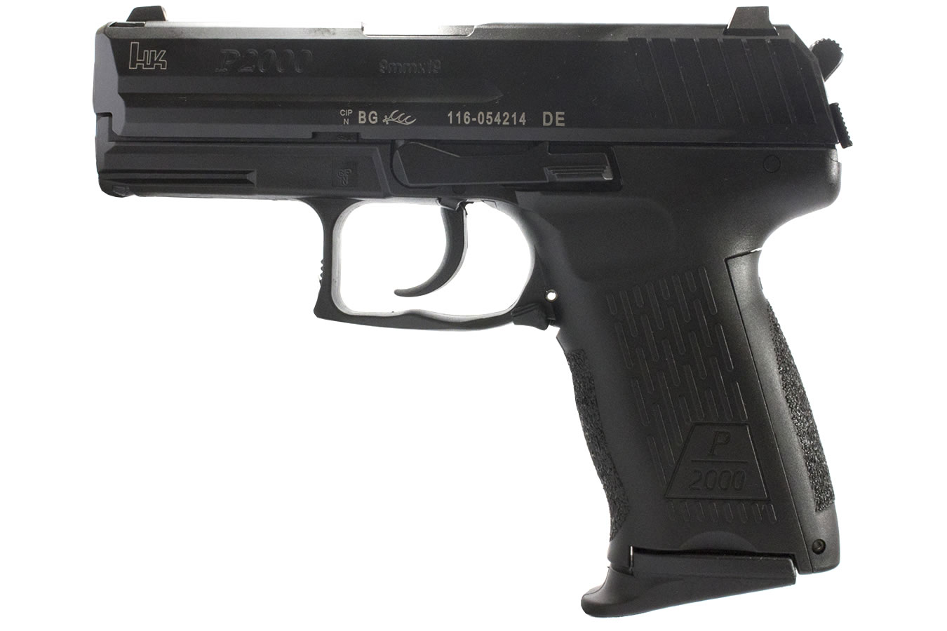 H&K P2000 V3 9mm DA/SA Centerfire Pistol