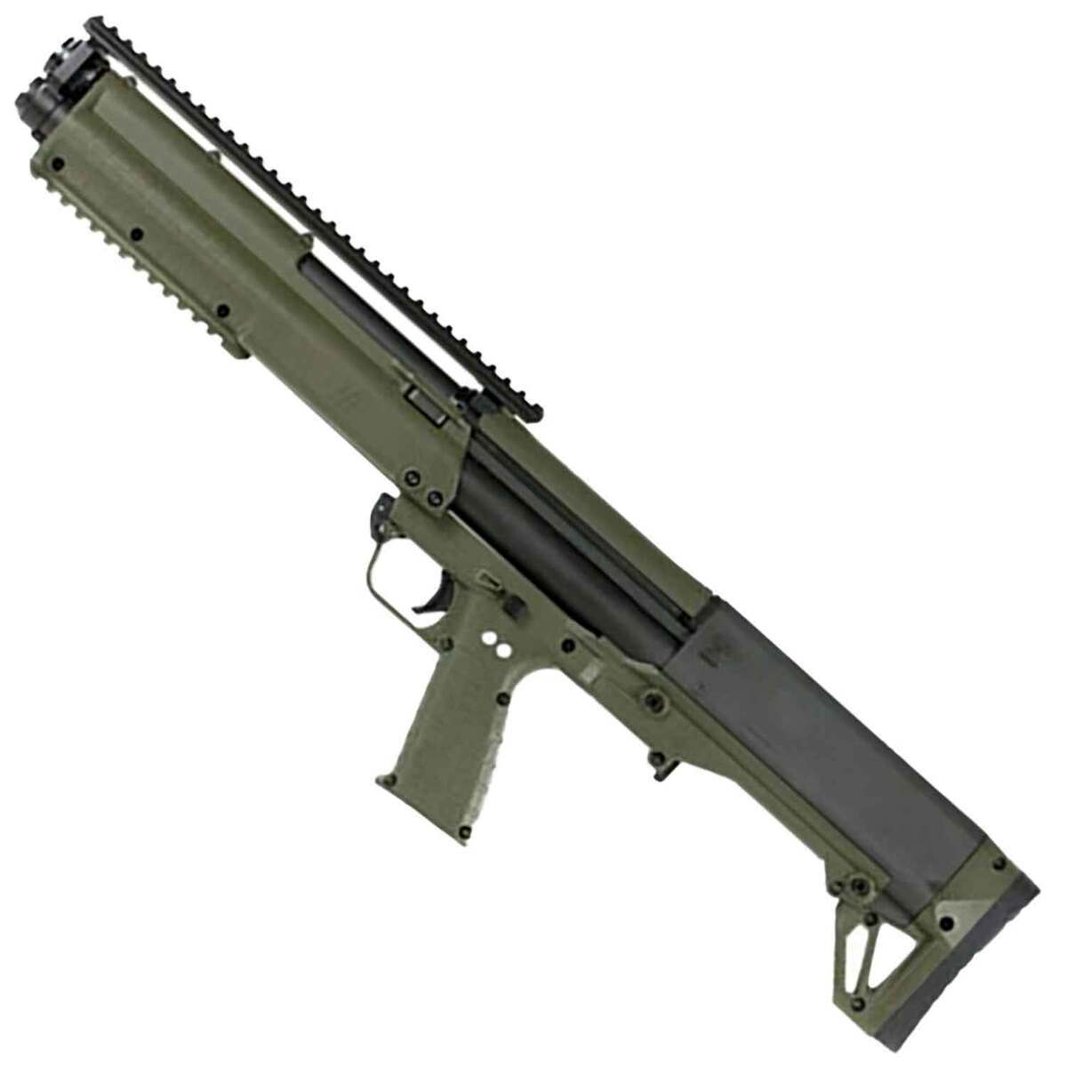 Kel-Tec KSG-NR Black/Green 12 Gauge 3in Pump Shotgun - 18.5in