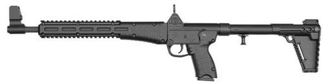 Kel Tec Sub-2000 Gen 2 9mm, 16.1" Barrel, Black, Adjustable Sights, 17rd Kel-Tec
