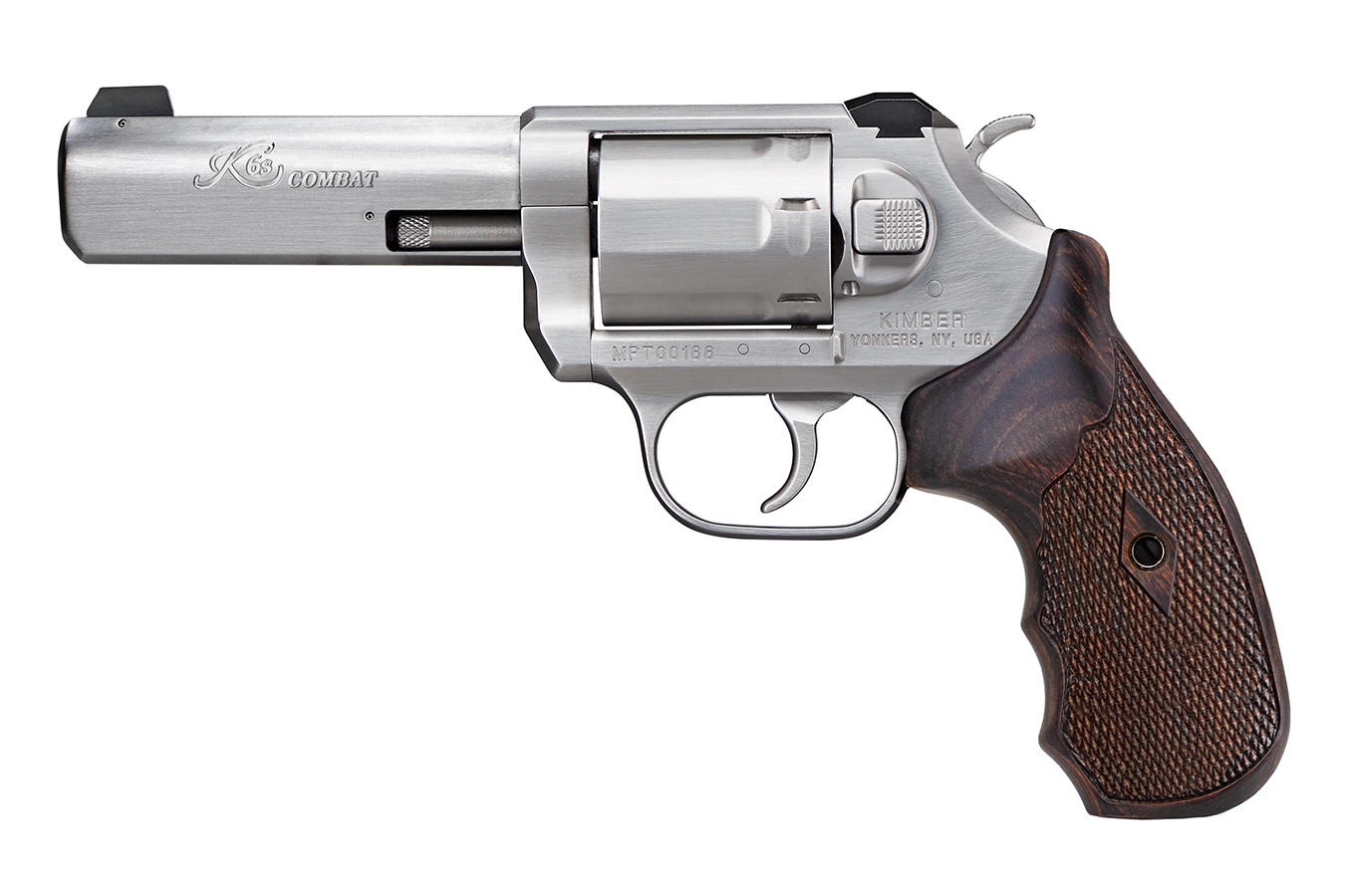 Kimber K6s Combat 357 Magnum DA/SA Revolver with 3-Finger Grips