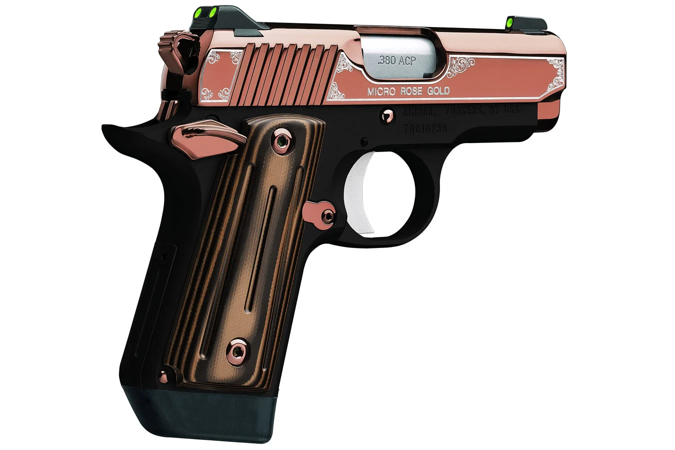 Kimber Micro 380 Rose Gold 380 Auto Special Edition with Night Sights
