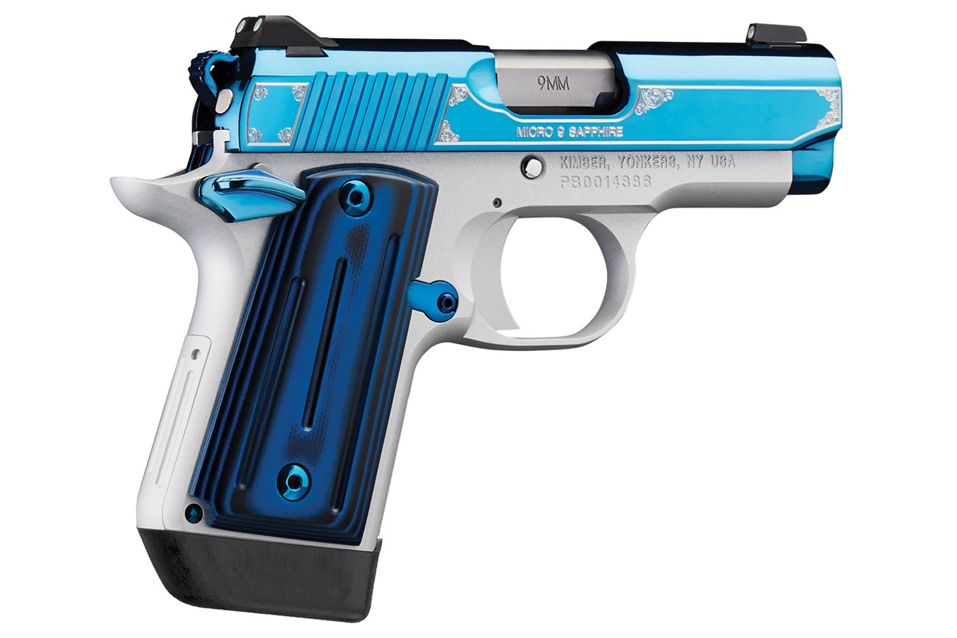 Kimber Micro 9 Sapphire 9mm Carry Conceal Pistol with Night Sights
