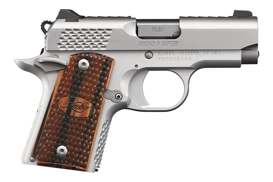 Kimber Micro 9 Stainless Raptor 9mm with Night Sights