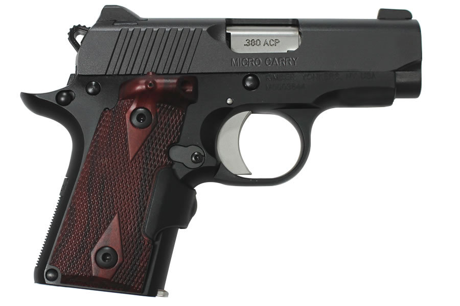 Kimber Micro Carry 380 Auto with Crimson Trace Lasergrips