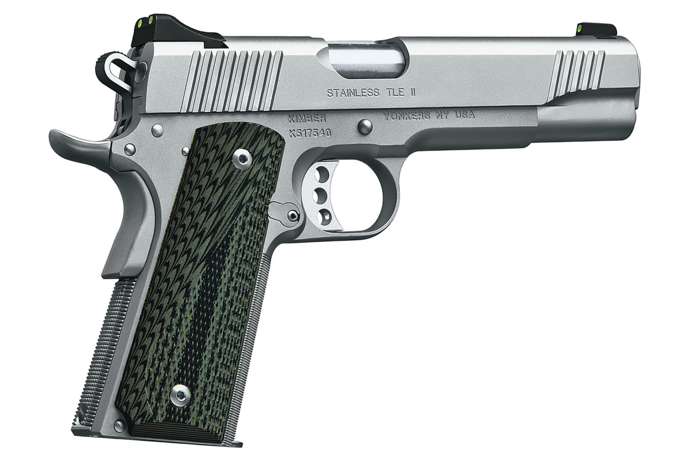 Kimber Stainless TLE II 45 ACP with Night Sights