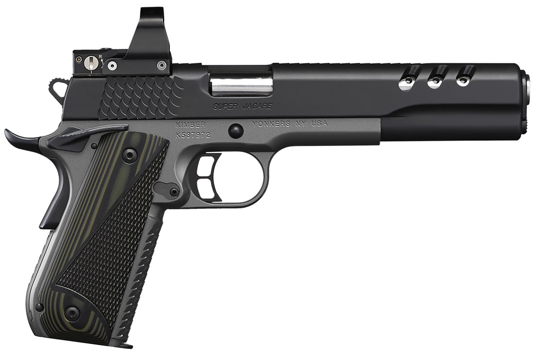 Kimber Super Jagre 10mm Semi-Automatic Pistol with Leupold Red Dot Sight