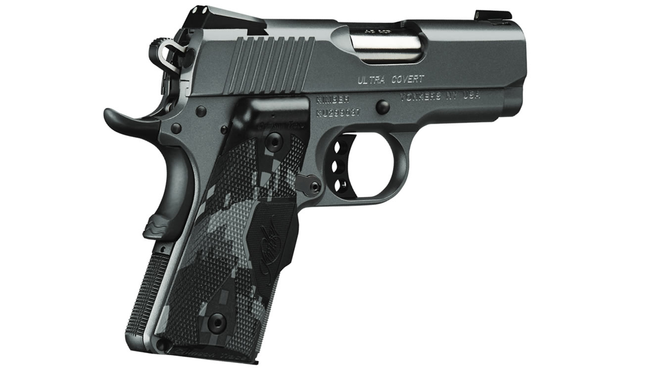 Kimber Ultra Covert 45 ACP with Crimson Trace Lasergrips