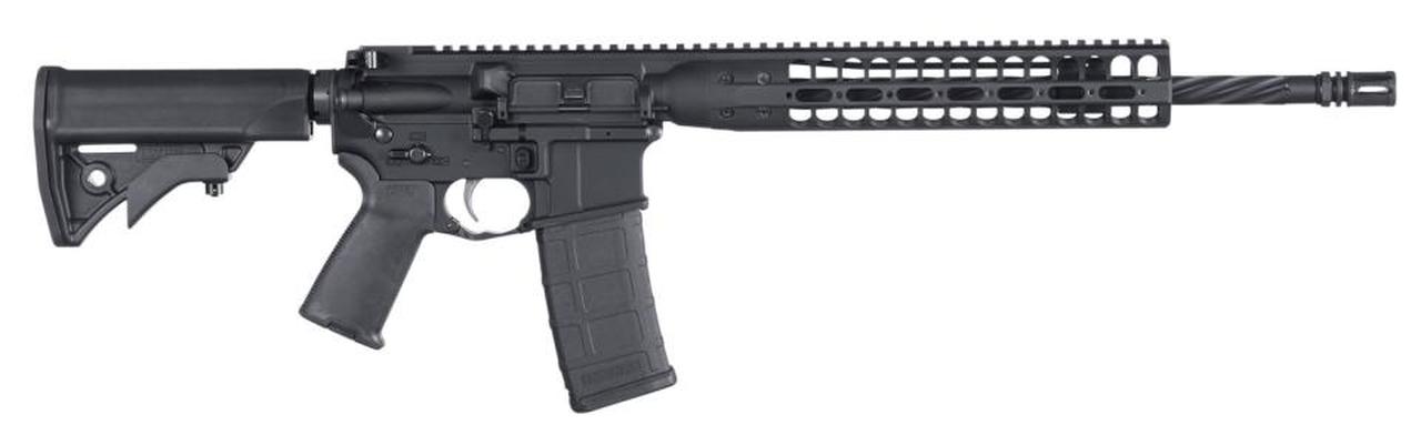 LWRC DI AR-15 5.56mm, 16" Spiral-Fluted Barrel, NiCorr, Compact Stock, 30rd LWRC International
