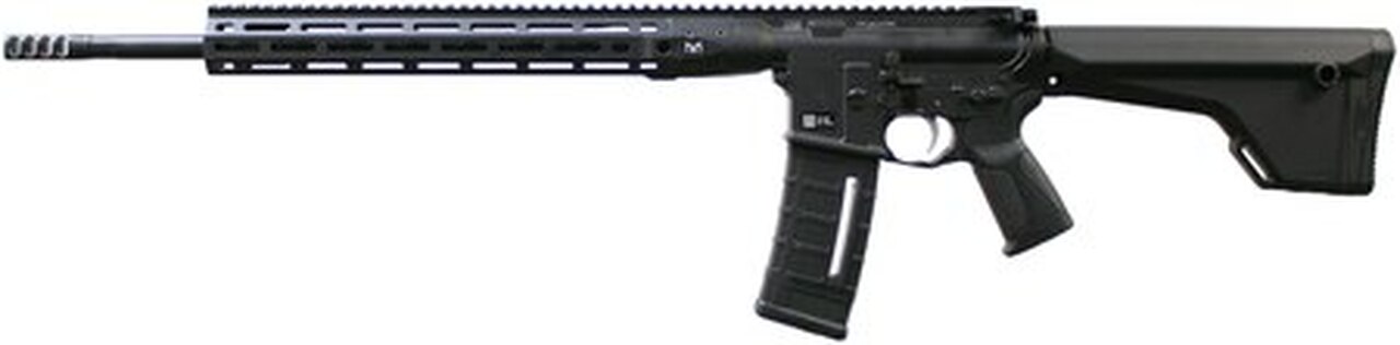 LWRC Direct Impingement AR-15 224 Valkyrie 20" Barrel, Black, MOE Rifle Stock, 30Rd Mag