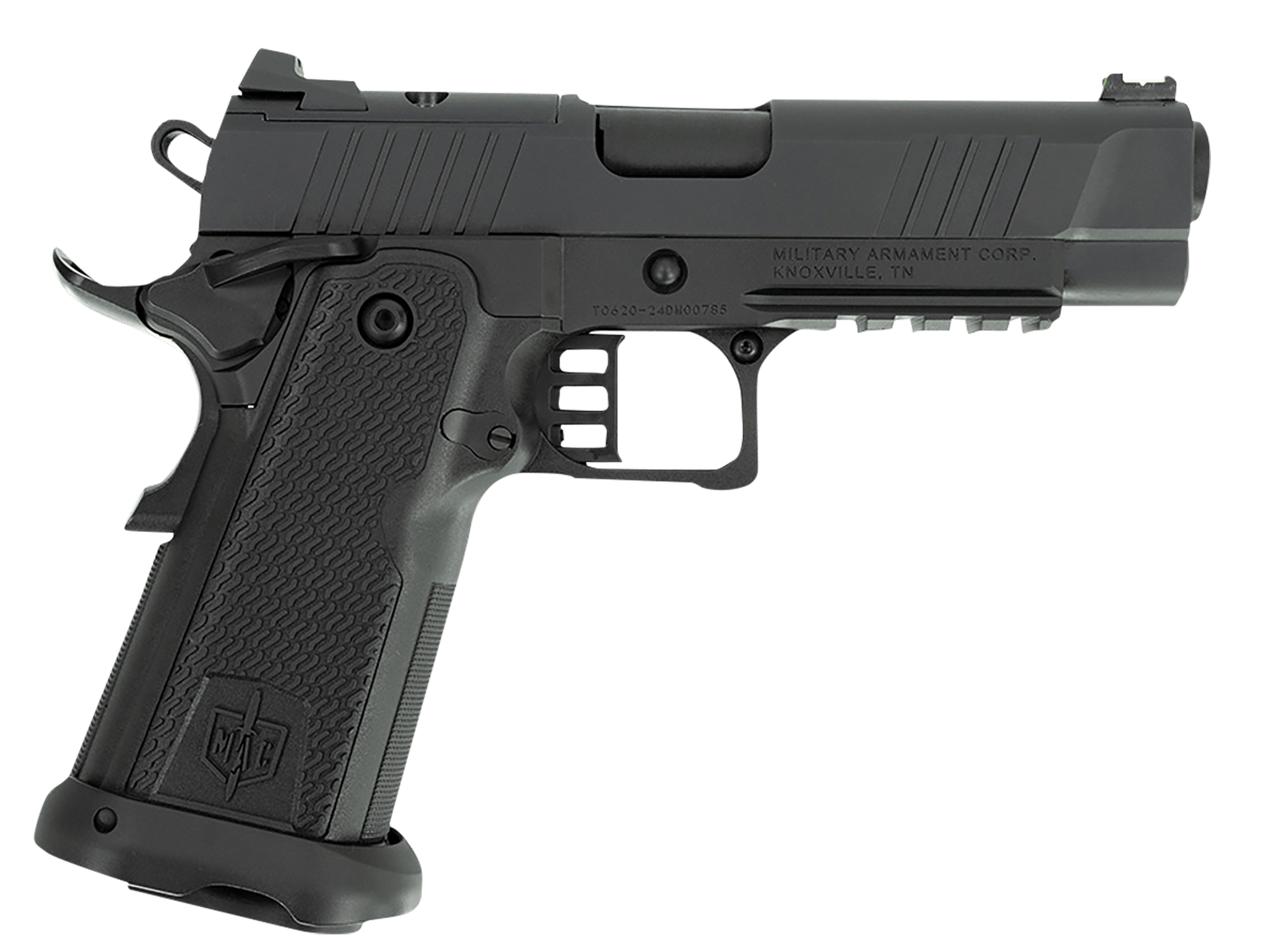 MAC (MILITARY ARMAMENT CORP.) MAC 9 DS 9MM LUGER (9X19 PARA)  SEMI AUTO HANDGUNS