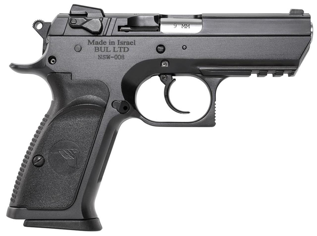Magnum Research Baby Desert Eagle III Semi-Compact 9mm 3.85" Barrel Three-Dot Sights 16rd Mag