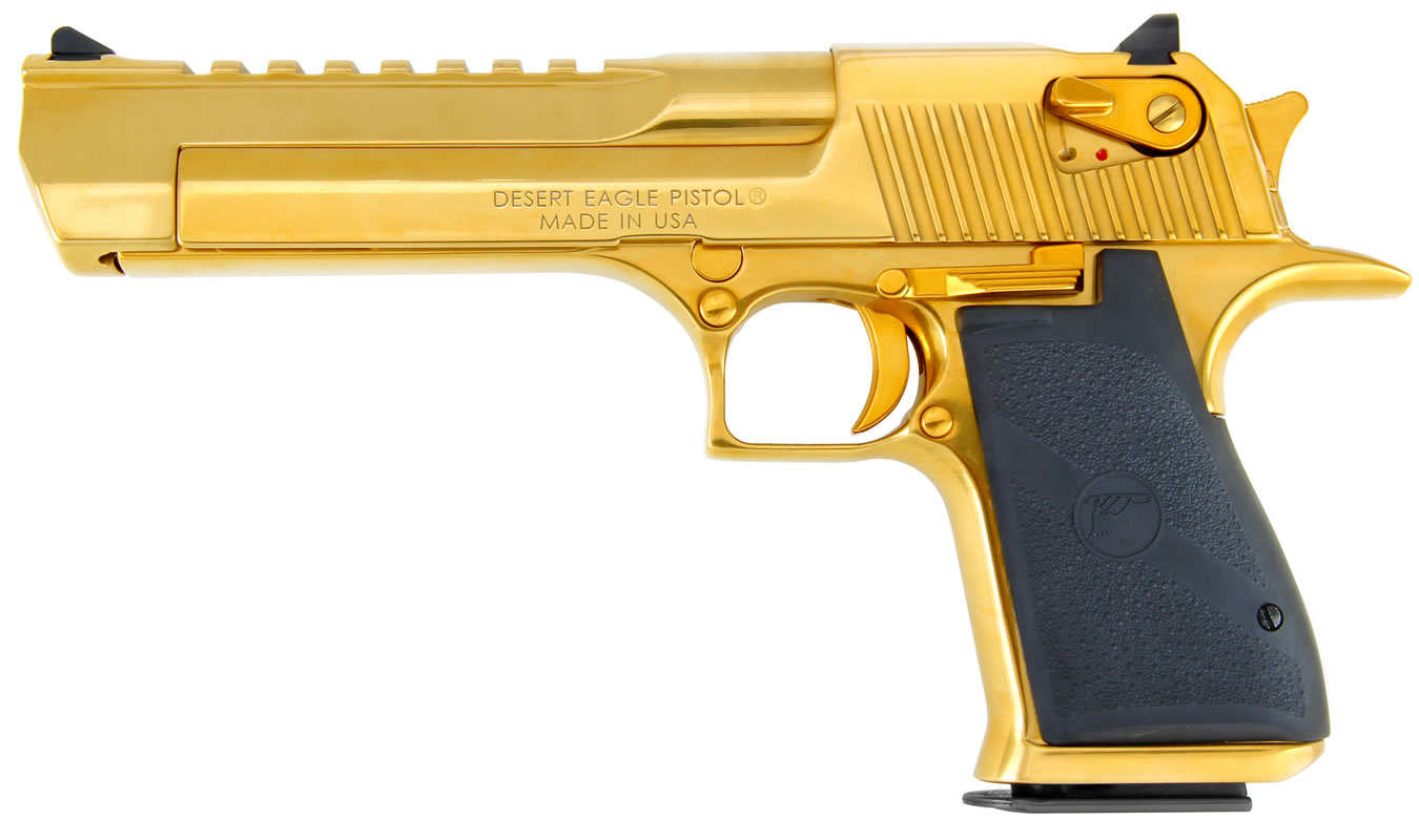Magnum Research Desert Eagle .44 Magnum Mark XIX Titanium Gold
