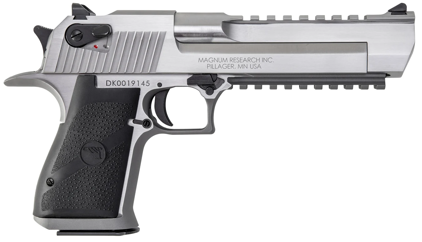 Magnum Research Desert Eagle .50 A.E. Stainless with Integral Muzzle Brake