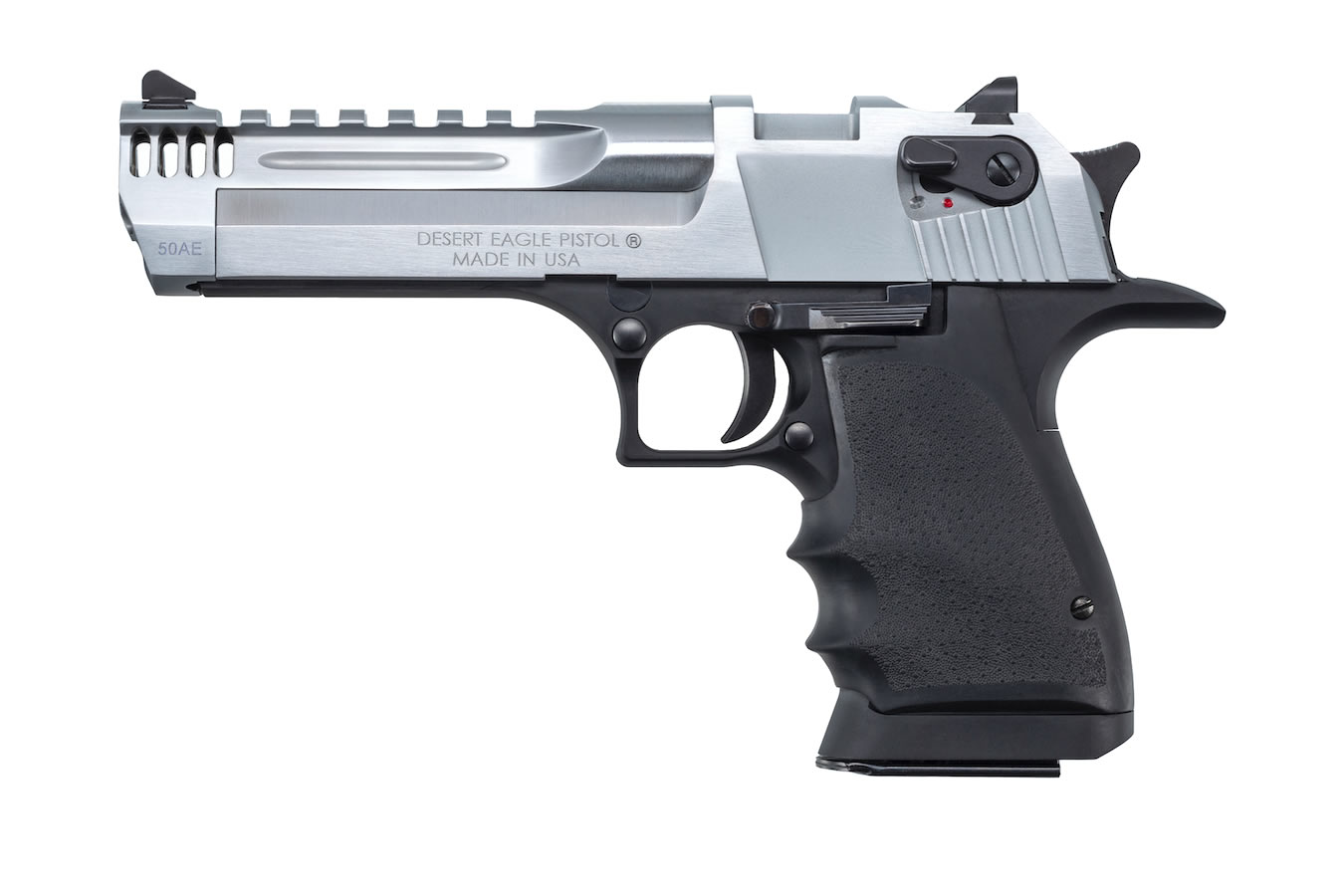Magnum Research Desert Eagle Mark XIX L5 50 AE Full-Size Pistol with Brushed Chrome Finish